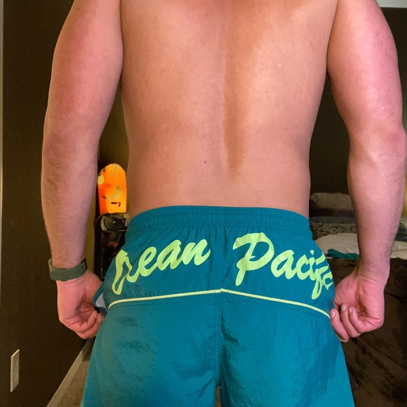 Vintage Retro Ocean Pacific Men’s Trunks Small - Picture 12 of 12